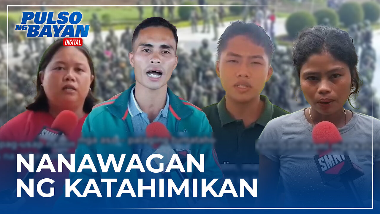 Katahimikan, panawagan ng mga Indigenous People sa bayan ng Laak, Davao de Oro