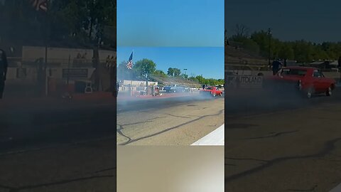 This 56 loves to get the wheels up vs the 67 Chevelle