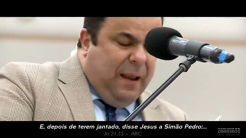 PR. ELIAS TORRALBO (AD MOGI DAS CRUZES) PREGANDO NA AD BELÉM SÃO PAULO, SP EM 2022