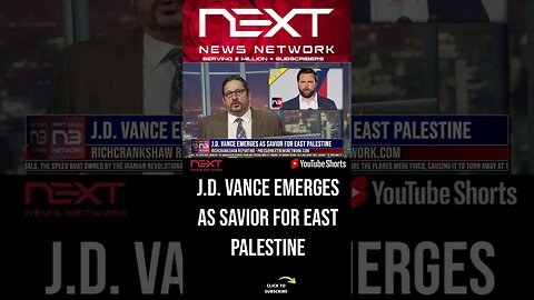 J.D. Vance Emerges as Savior for East Palestine #shorts