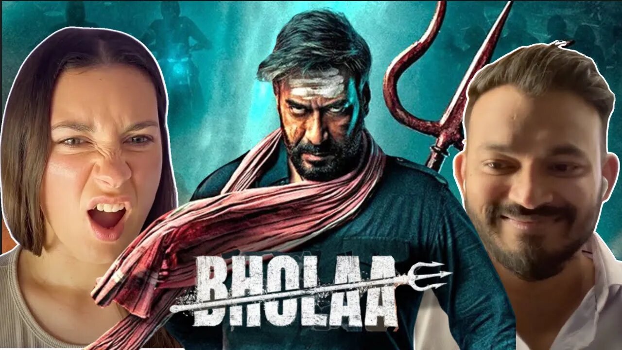 REACTING TO BHOLAA OFFICIAL TRAILER || AJAY DEVGAN || TABBU