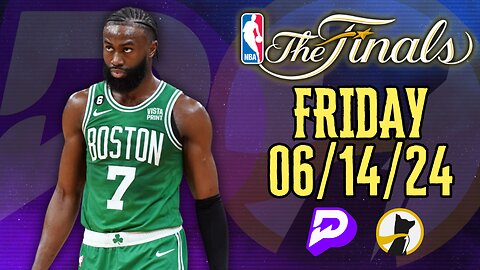 🏀 ✅ #PRIZEPICKS | #UNDERDOGFANTASY BEST PICKS FOR #NBA THURSDAY | 06/14/24 | #NBAFINALS | TODAY |
