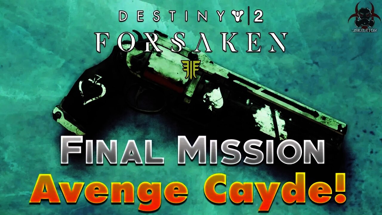 Destiny 2 - Forsaken Final Mission & Ending Cutscene (Avenge Cayde)!