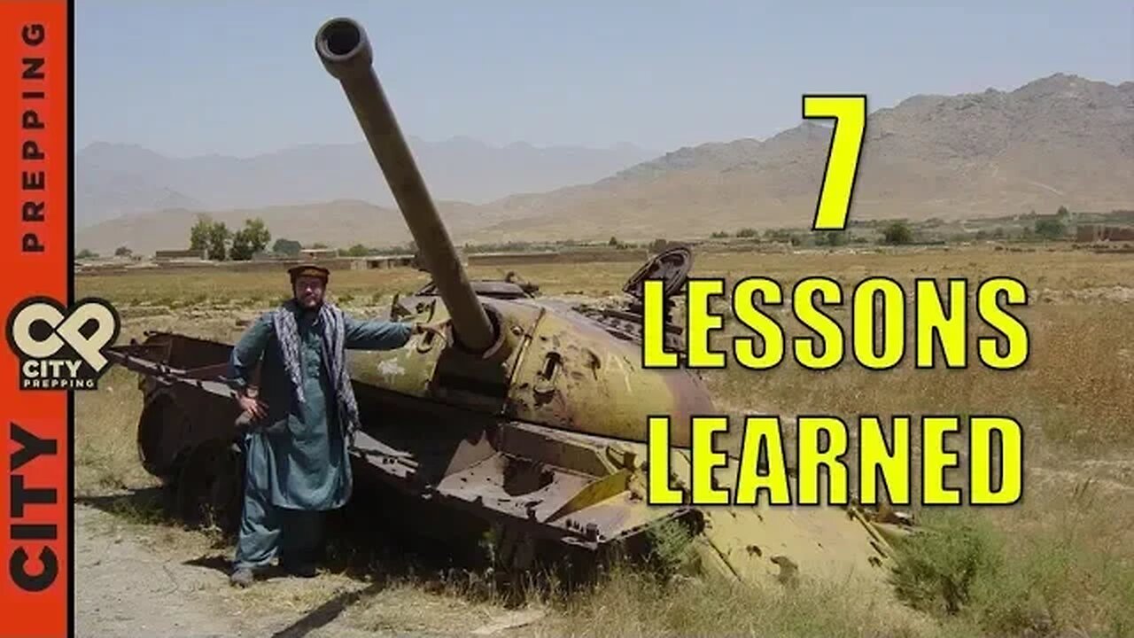 7 prepper lessons I learned in Afghanistan - pt2