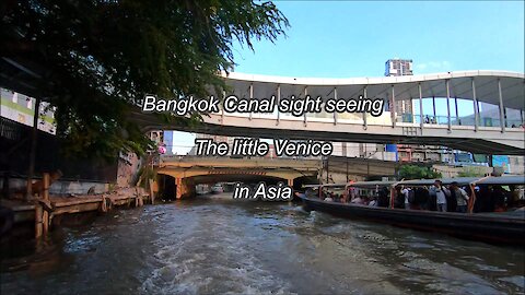 Bangkok Canal boat tour the little Venice in Asia