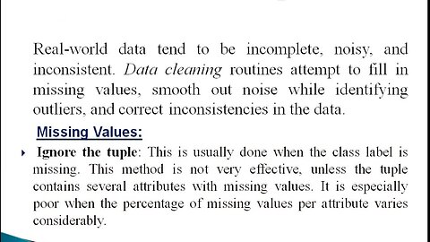 Data Preprocessing