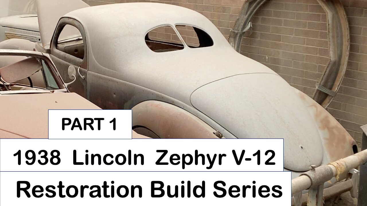 1938 Lincoln Part 1 - V12 Zephyr Build