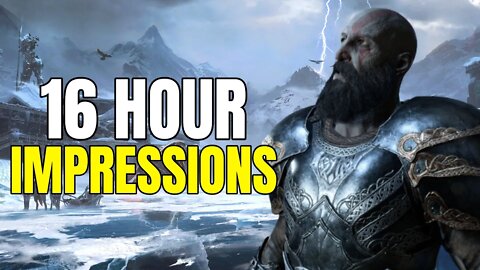 My Honest Impressions Of God Of War Ragnarok After 16 Hours - I LOVE It (SPOILERS)