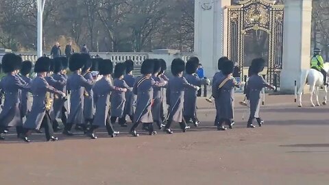 March back to welling barracks #thekingsguard