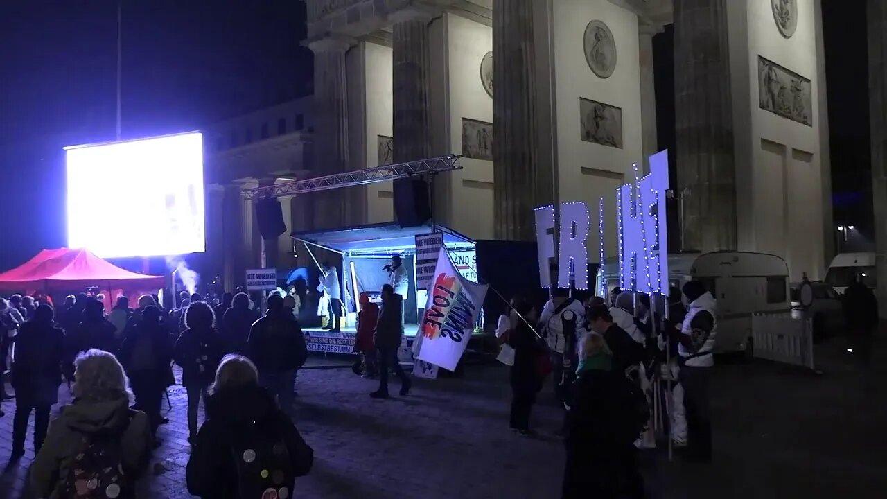 LiveStream aus Berlin 17.12.2022 Berichterstattung gemäß Grundgesetz Art.5