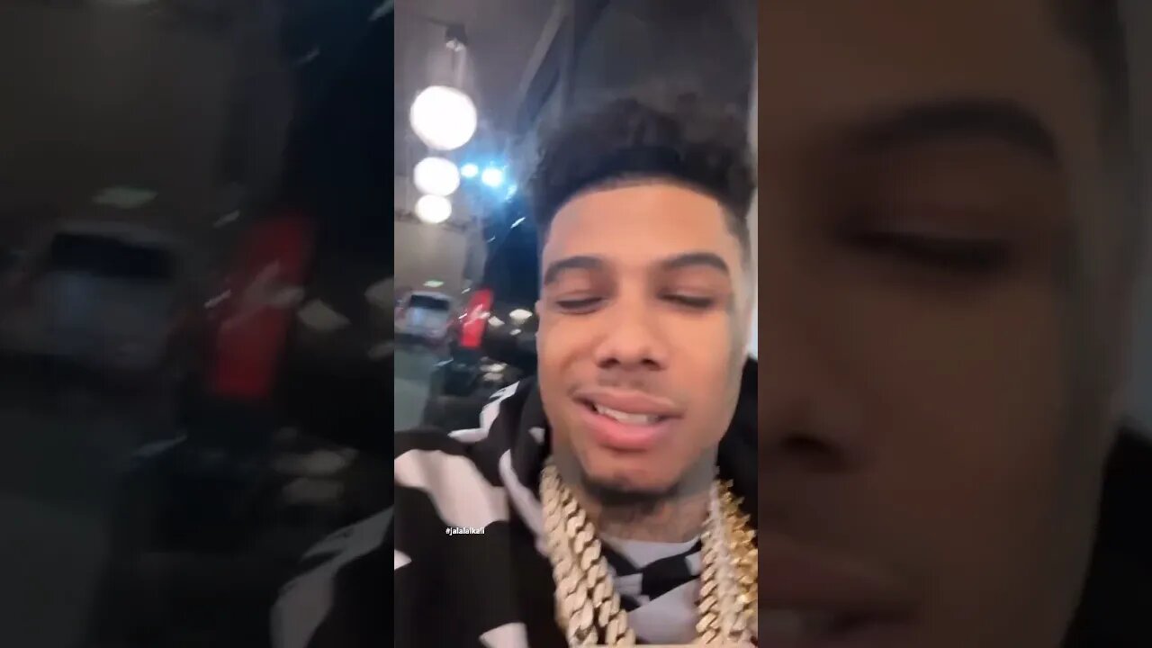 #blueface reacts to the backlash after posting #chriseanrock on the toilet