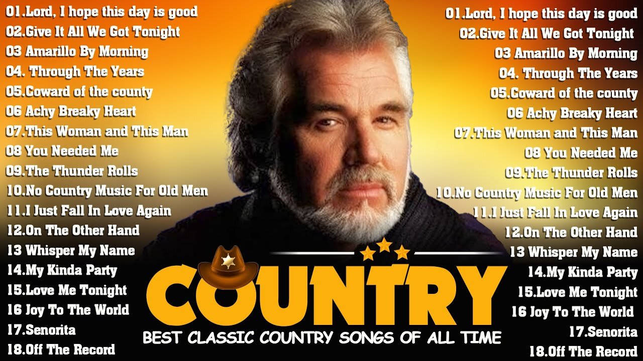 Country Music 70s 80s 90s Songs - Alan Jackson, Kenny Rogers, Don Williams
