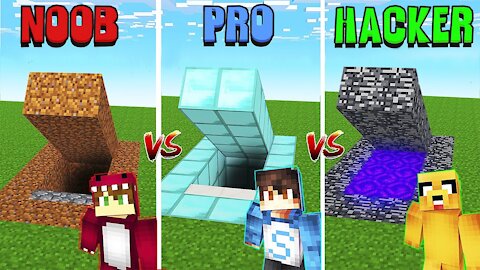 MINECRAFT NOOB PRO HACKER