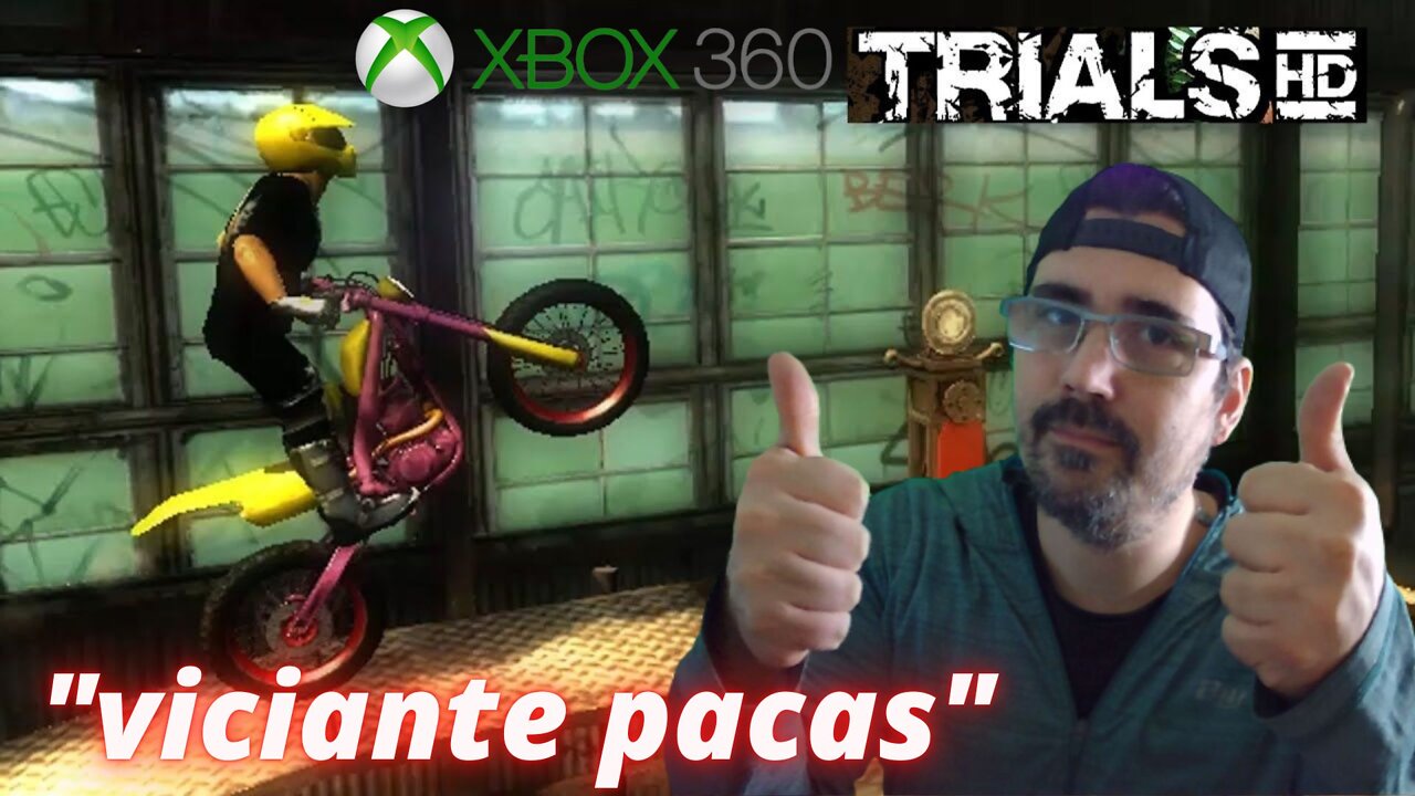 TRIALS HD (XBOX 360) GAMEPLAY / Testando umas pistas galera, VOLTEIIII