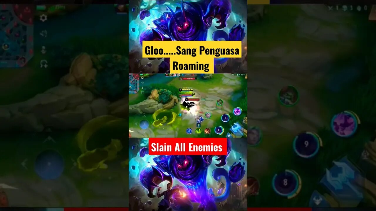 Gloo sang Penguasa Roaming #roamers #Gloo #mobilelegends #razimaruyama #gloowall