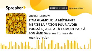 TINA GLAMOUR LA MÉCHANTE MÉRITE LA PRISON POUR AVOIR POUSSÉ DJ ARAFAT À LA MORT PAIX À SON ÂME Diver