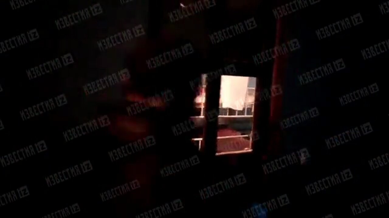 Red Cross observers are shown the conditions of a detention center where Azovstal prisoners are kept