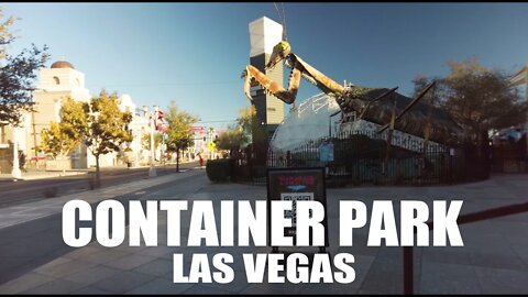 [4K] ASMR WALK THROUGH CONTAINER PARK IN LAS VEGAS
