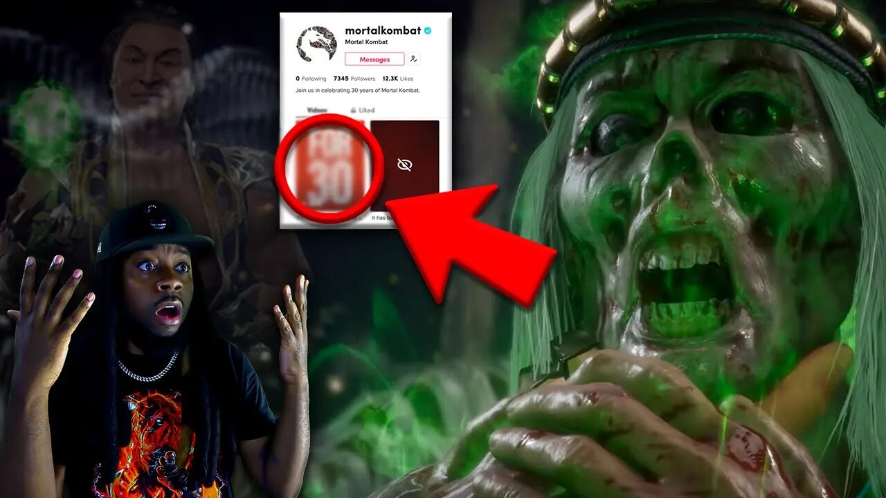 Mortal Kombat 12 - TikTok Clues Reveal Shang Tsung Beat Liu Kang