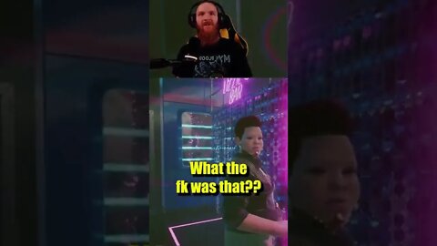 Cyberpunk 2077 - The wrong way to augment in the future #shorts