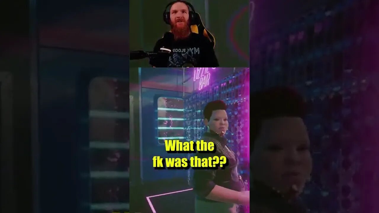 Cyberpunk 2077 - The wrong way to augment in the future #shorts