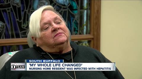 Nursing home resident infected with Hepatitis C
