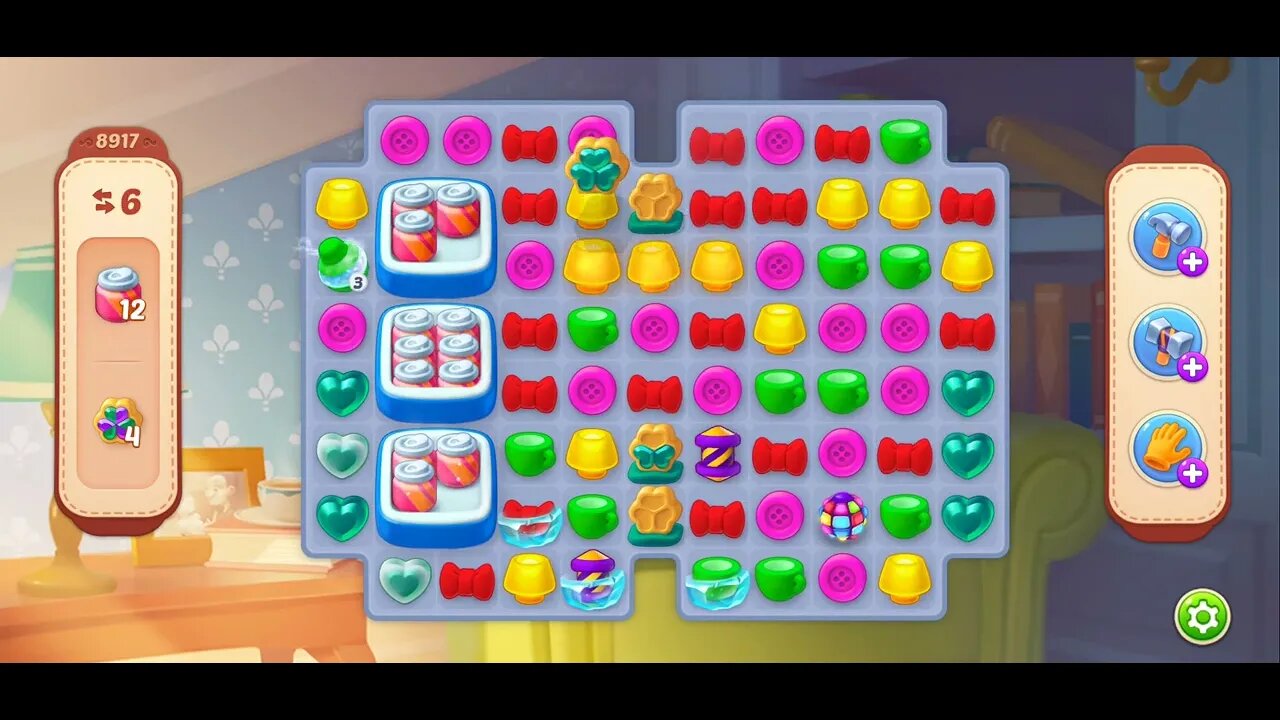 Playrix Homescapes Gameplay Walkthrough Level 8917