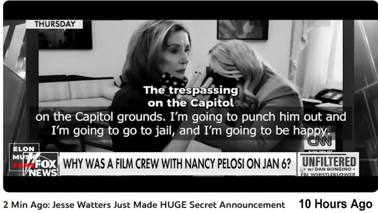 Jan. 6 Nancy Pelosi recording