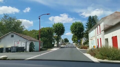 Vouille town Cognac Fields\ White Horse Restaurant