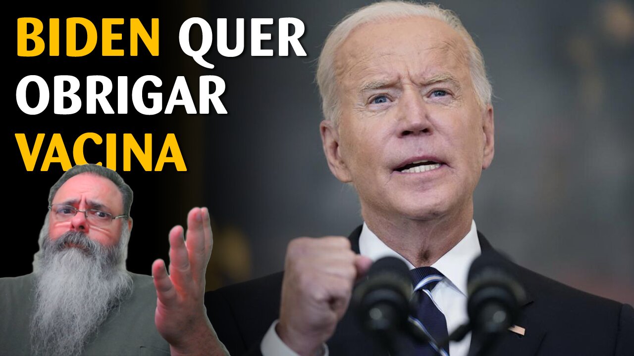 Biden obriga empregados a tomar vacina