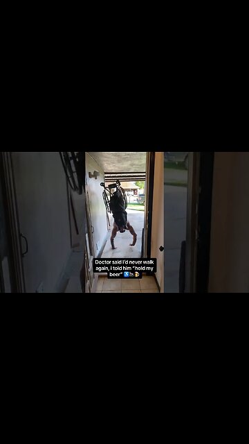 Doctor Said he would never walk again 💪