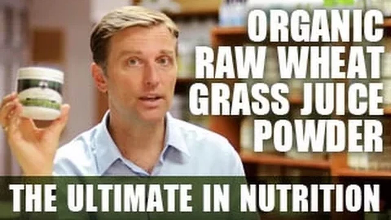 Organic Raw Wheat Grass Juice Powder - The Ultimate in Nutrition