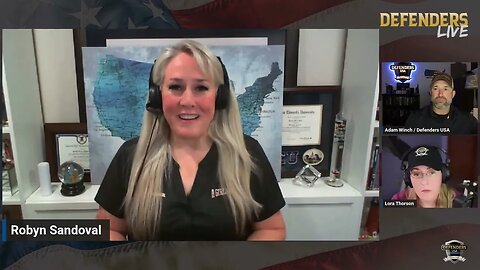Blindness, Self Defense & Shooting | Robyn Sandoval, A Girl & A Gun | Defenders LIVE