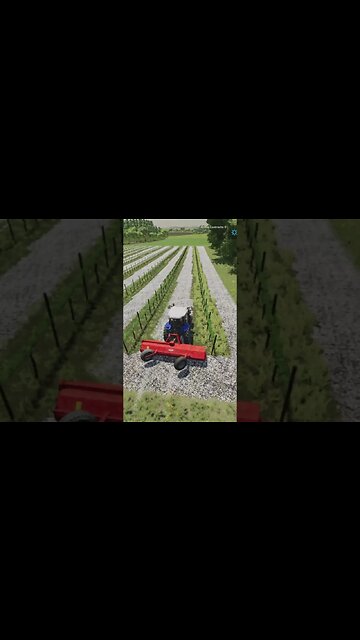 Mulching The Grapes FS22 #shorts