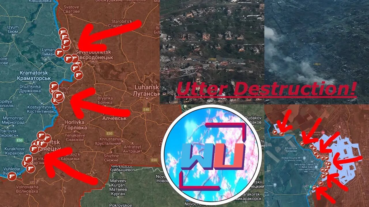 Bakhmut Endgame | Devastating Drone Footage Reveals Utter Destruction | Full Front Update 27/04/23