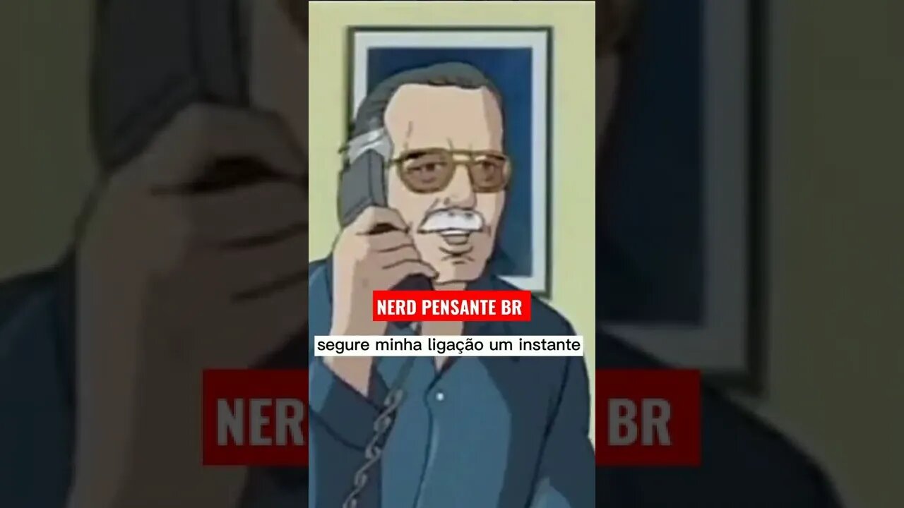 Homem aranha conhecendo o Stan Lee #stanlee #homemaranha #1kviews