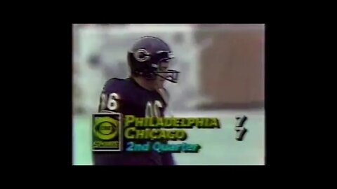 1983-11-13 Philadelphia Eagles vs Chicago Bears