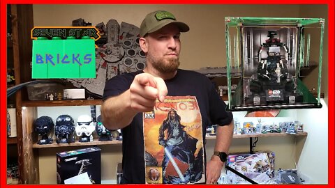 Wicked Brick Lego Display Case speed build & review - Darth Vader Meditation Chamber