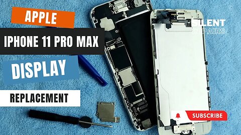 Apple Iphone 11 Pro Max | Screen repair | Display replacemnt | Repair video