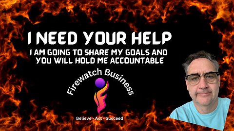 Hold me accountable, PLEASE