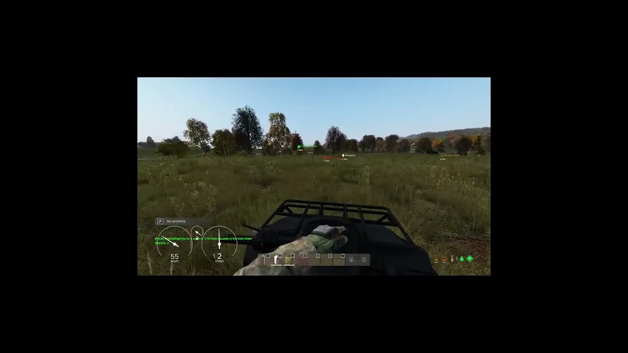 Quadbike Jump Over A River - DayZ #Shorts
