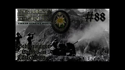 Hearts of Iron 3: Black ICE 8.6 - 88 (Germany) Gebirgsjager in Caucasus