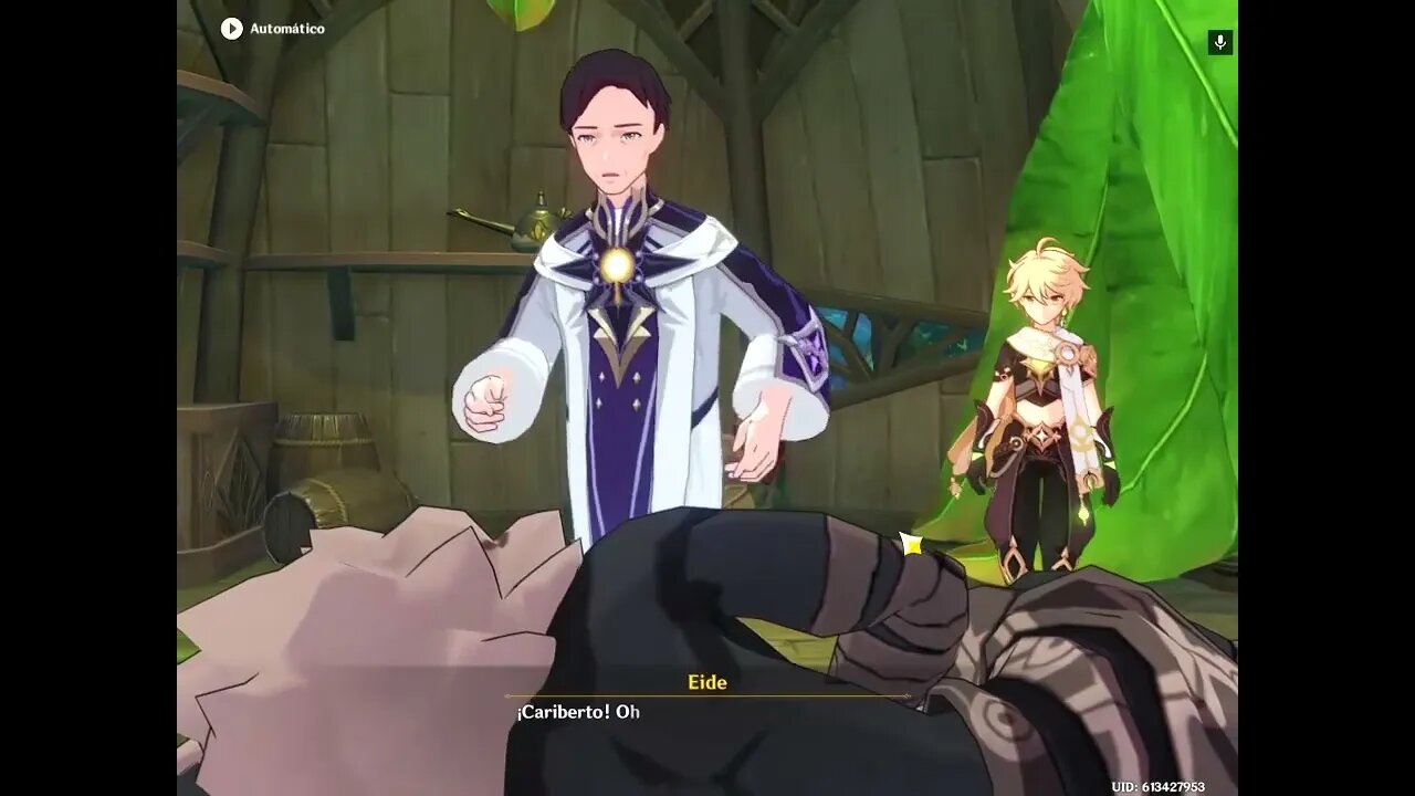 Genshin Impact en GeForce NOW en Google Chrome la historia del origen del abismo