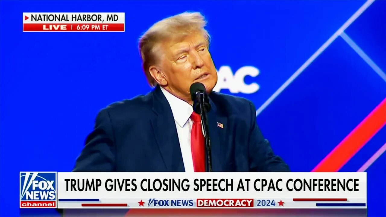 Swollen Trump's CPAC speech insanely dangerous, horrifies world