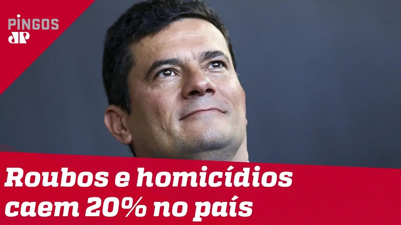 Com Moro, índices de criminalidade desabam