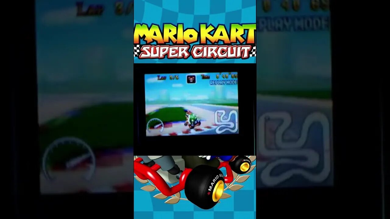 Mario Kart Super Circuit - Retro Mario Circuit 4 - 13.74 1-Lap