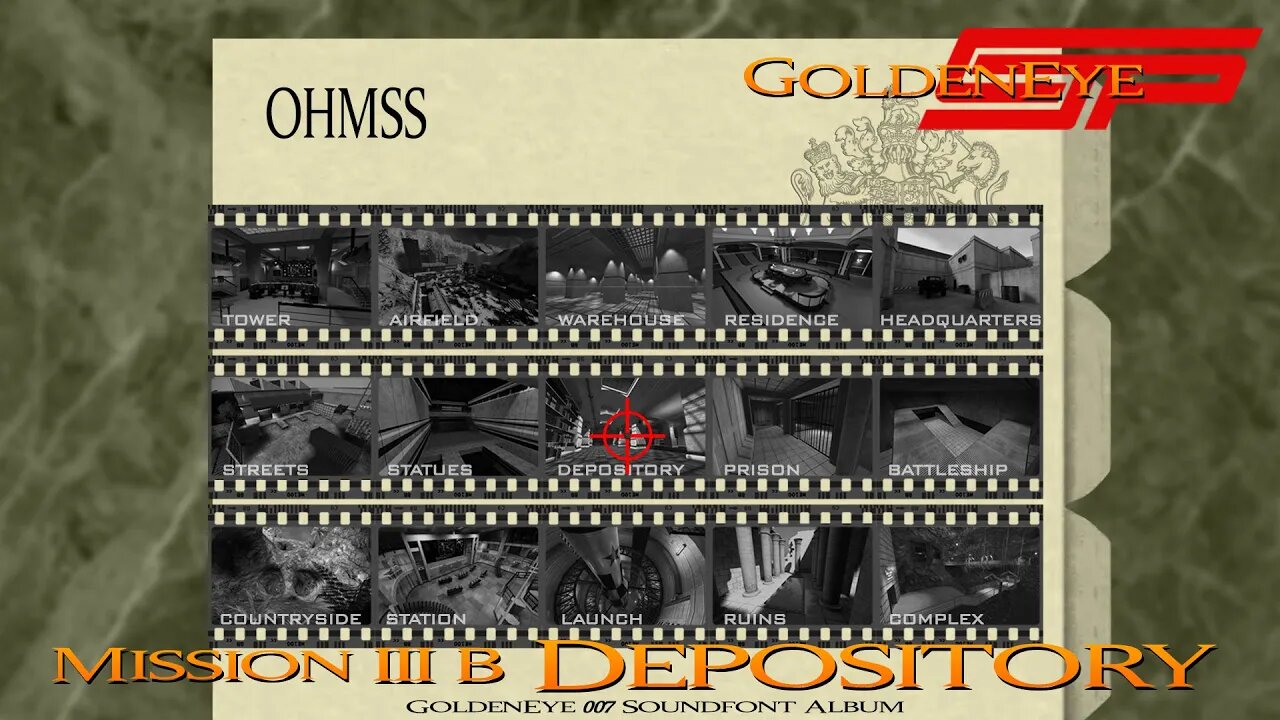 GoldenEye CJP - Mission 3c - Depository ~ GoldenEye 007 Soundfont Album