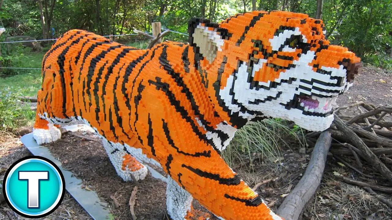Top 10 Craziest Lego Creations Part 2 - Lego Sculptures to Blow Your Mind