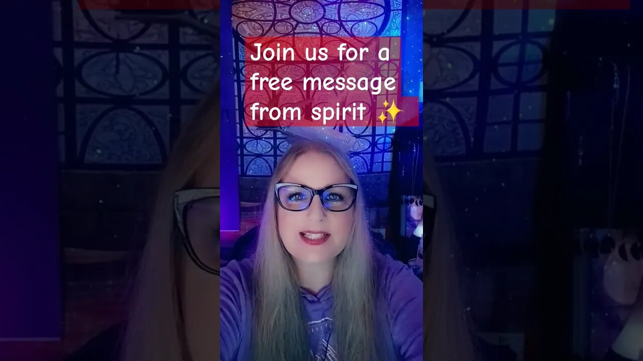 join us tonight for a free message from spirit ✨️ #livechat #ninathemystic