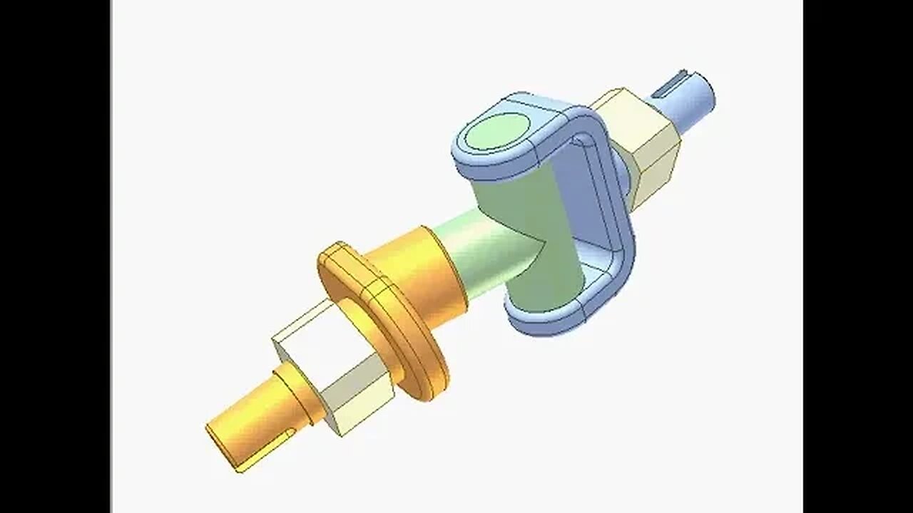 2446 Spherical 4R mechanism for speed reduction 1
